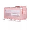 Chipolino Palace multifunkciós utazóágy baldachinnal - Cat pink