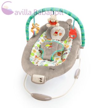   BRIGHT STARTS Rezgő pihenőszék dallamokkal Dots & Hunny dallamával 0 hó+ 