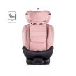 Chipolino Premium 360 autósülés I-Size 40-150cm - pink marshmallow