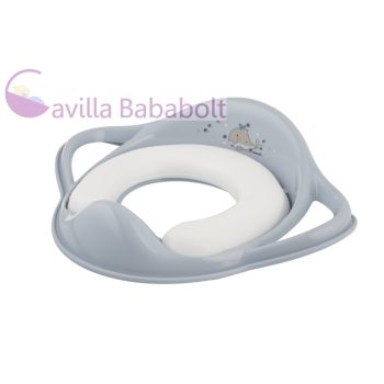   MALTEX WC szűkítő fogantyúval puha Bálna Minimal - satin blue