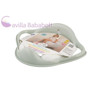   MALTEX WC szűkítő fogantyúval puha Lama Minimal - sage green