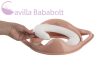 MALTEX WC szűkítő fogantyúval puha Elefánt Minimal - peach rose