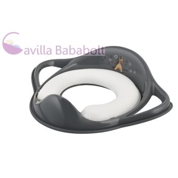   MALTEX WC szűkítő fogantyúval puha Lovacska Minimal - steel grey