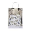 Lorelli Poffy Duo takaró 75x90 cm párnával 45x30 cm - White BeigeTeddy Bear