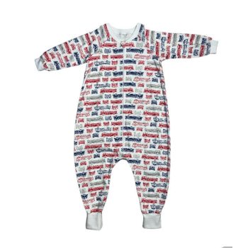   Hosszú ujjú lábas hálózsák, tűzoltó , Méret 92-98-as