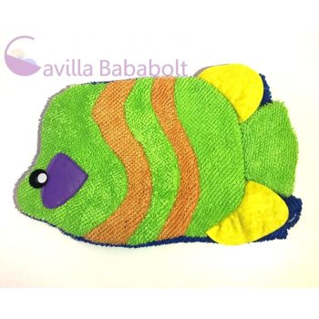 Babafürdető kesztyű , halacskás