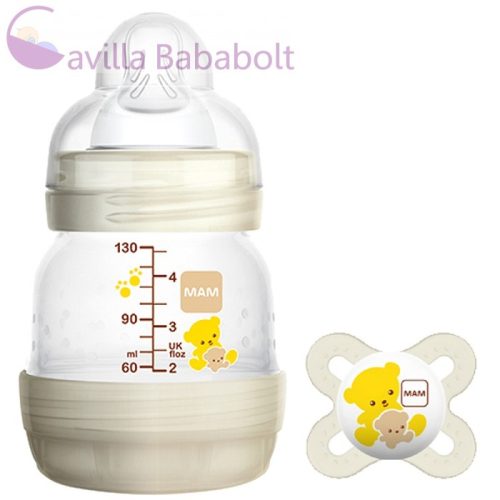 MAM ANTI-COLIC CUMISÜVEG 130 ML + MAM START CUMI 0+ HÓNAP