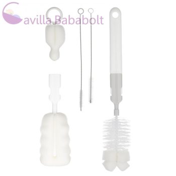   CANPOL BABIES szett 2 az 1-ben Kefe + szivacs cumisüveghez és cumihoz