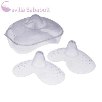   MAM Mellbimbóvédő - 2db- sterilizáló dobozban, BPA mentes [23 mm] 3-es méret / nagy