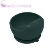 PETITE&MARS Szilikon tál tapadókoronggal TAKE&MATCH Misty Green 6m+