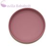 PETITE&MARS Szilikon tányér tapadókoronggal TAKE&MATCH Dusty Rose 6m+