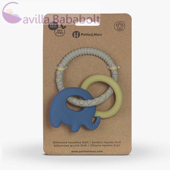 PETITE&MARS Szilikon rágóka Elefi