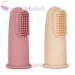 PETITE&MARS Szilikon ujjra húzható fogkefe szett Rose&Sand 2 db 0m+