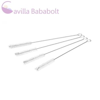 BABYONO Kefék szívószálak tisztításához, 4 db