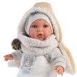 Llorens Enzo síró baba mellényben 42cm-es