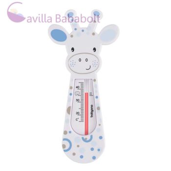 BABYONO Vízhőmérő- zsiráf, kék