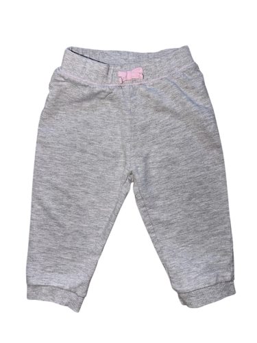 Baby Club szürke pamut nadrág, Méret 80-as (9-12 hó)