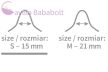 BABYONO Szilikon mellbimbóvédő S