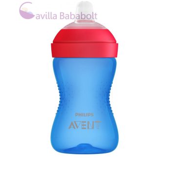   Philips AVENT Puha harapásálló csőrös pohár 300 ml KÉK