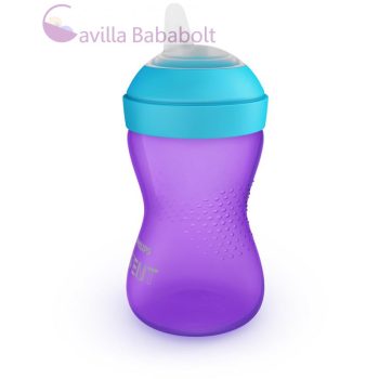   Philips AVENT Puha harapásálló csőrös pohár 300 ml LILA