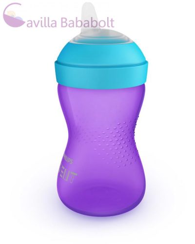 Philips AVENT Puha harapásálló csőrös pohár 300 ml LILA