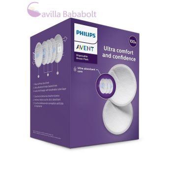 Avent SCF254/13 Eldobható melltartóbetét 100 db