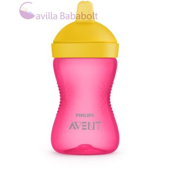 Philips AVENT  Kemény itatófejes pohár 300 ml RÓZSASZÍN