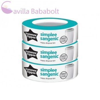   Tommee Tippee Sangenic Simplee utántöltő (3DB) SL 87033501