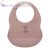 NATTOU Szilikon előke rögzítéssel rózsaszín BPA mentes