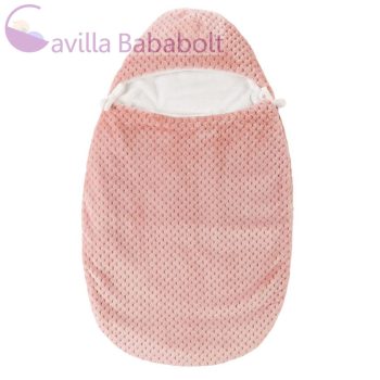   NATTOU babazsák, meleg huzat autósüléshez Lapidou pineapple pink 70cm