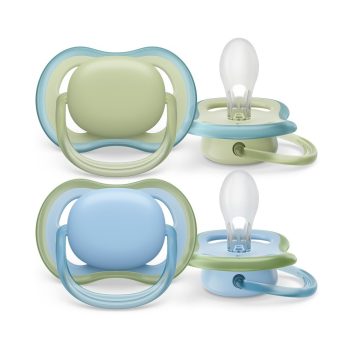   Philips AVENT Játszócumi Ultra air neutral 0-6hó fiús kék, 2db