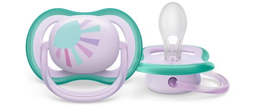 Philips AVENT Játszócumi Ultra air Mintás 0-6hó napocska, 1 db