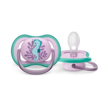   Philips AVENT Játszócumi Ultra air Mintás 6-18m csikóhal, 1db