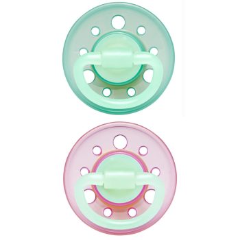 NIP Latex cseresznye játszócumi 6+ hónapos 2db-os