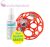 OBALL RATTLE játék 10 cm 0hó+ orange + AJÁNDÉK Aquaint TERMÉSZETES tisztító folyadék  50ml