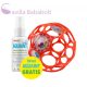 OBALL RATTLE játék 10 cm 0hó+ orange + AJÁNDÉK Aquaint TERMÉSZETES tisztító folyadék  50ml