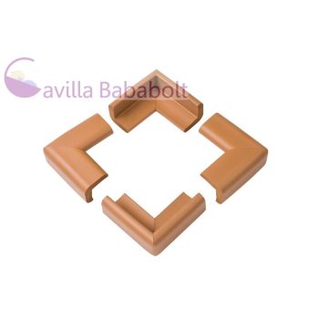 BABYONO Sarokvédő 4 db, barna