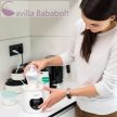 Babyono digitális cumisüveg melegítő és sterilizáló, fehér