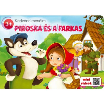   KEDVENC MESÉIM- PIROSKA ÉS A FARKAS 3+ KEMÉNY LAPOZÓKÖNYV 