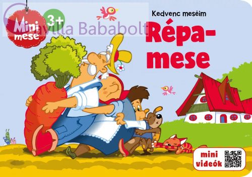 KEDVENC MESÉIM - RÉPAMESE 3+ KEMÉNY LAPOZÓKÖNYV 