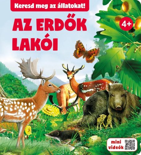 Az erdők lakói 4+ Keresd meg az állatokat!