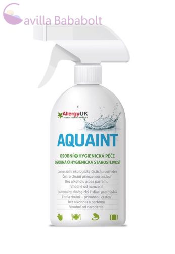 AQUAINT 500 ml 100% természetes tisztító folyadék újszülött kortól