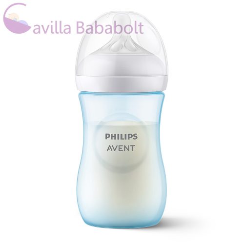 Philips AVENT  Natural Response cumisüveg 260 ml, 1hó+, kék