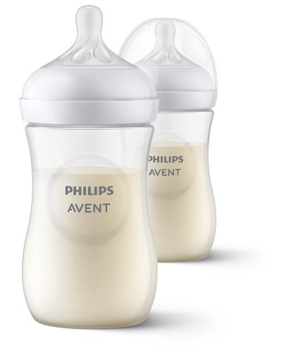 Philips AVENT SCY903-02 Natural Response cumisüveg 260 ml, 1hó+ 2 db