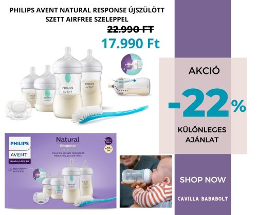 Philips AVENT Natural Response újszülött szett AirFree szeleppel