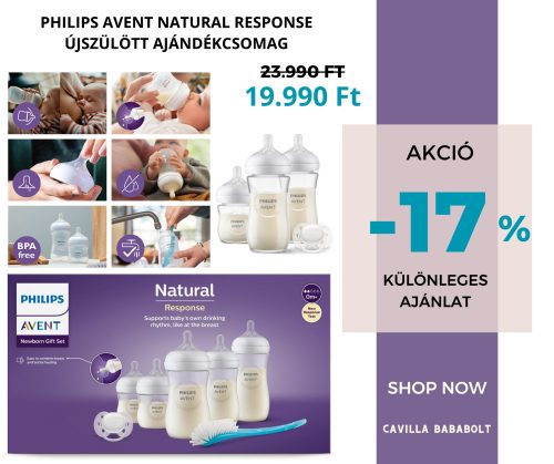 Philips Avent Natural Response Újszülött ajándékcsomag