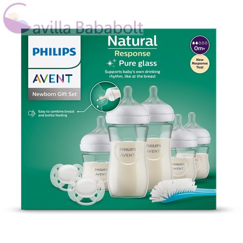Philips AVENT Natural Response Újszülött szett, üveg