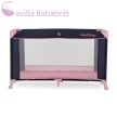 KINDERKRAFT Utazóágy Baby Tiger VIKI Pink