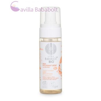   Natura Siberica Little Siberica Bio Babafürdető hab újszülött kortól  160ml