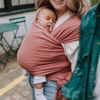 BOBA Gyerekhordozó kendő Classic Wrap - Pink